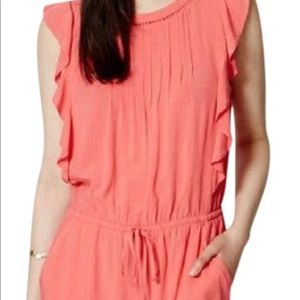 Loft Coral Romper